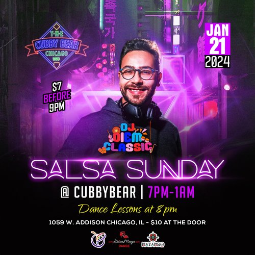 Salsa Sundays The Cubby Bear at The Cubby Bear