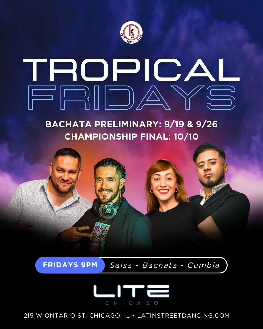 Tropical Fridays @ Lite chicago
