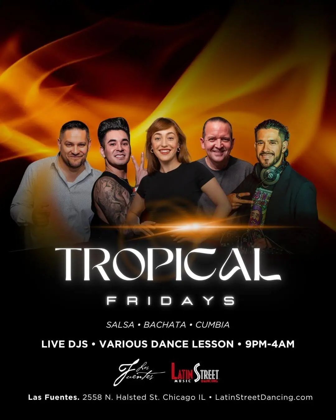 Tropical Fridays @ Las Fuentes Lincoln Park