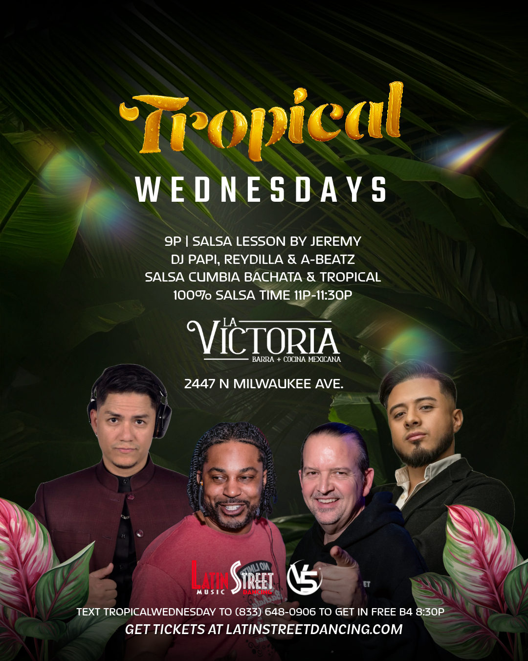 Tropical Wednesdays! @ La Victoria